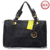 michael kors logo-print groot zwart boekentassen Tassen Online i1h29628